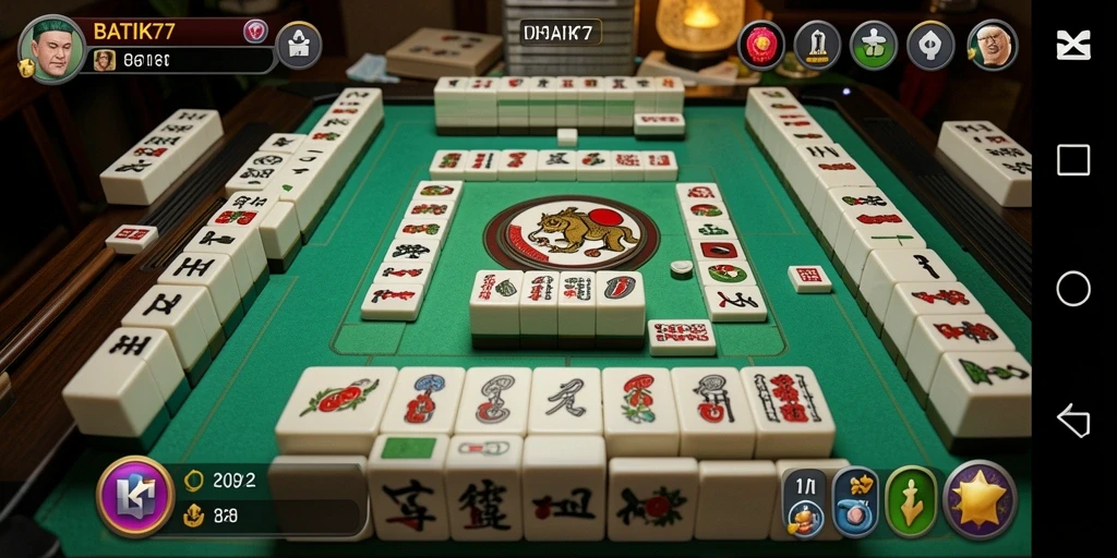 Gameplay seru dan menantang di BATIK77 dengan desain ubin Mahjong yang indah.