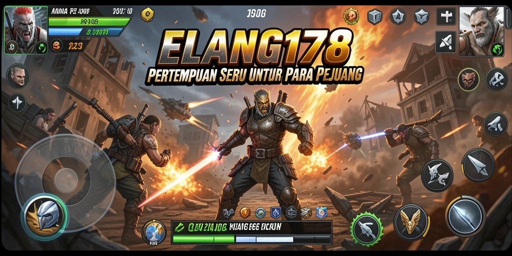 Gameplay ketegangan tinggi dalam pertarungan EPIC di ELANG178.