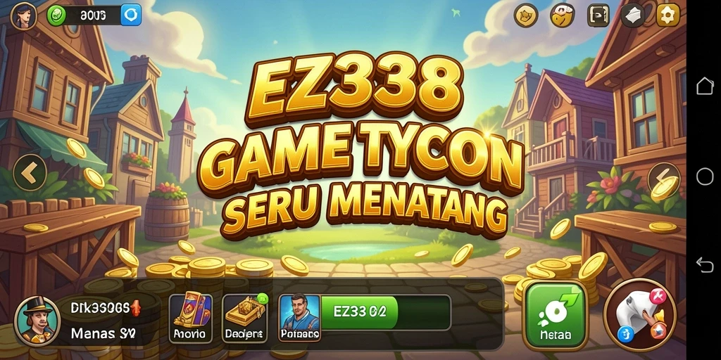 Tampilan gameplay game Tycoon yang menarik dan interaktif.