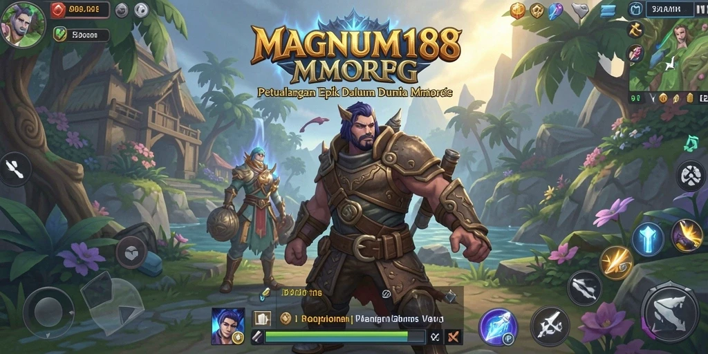 Tampilan gameplay MAGNUM188 yang menarik dan mendebarkan di dunia MMORPG.