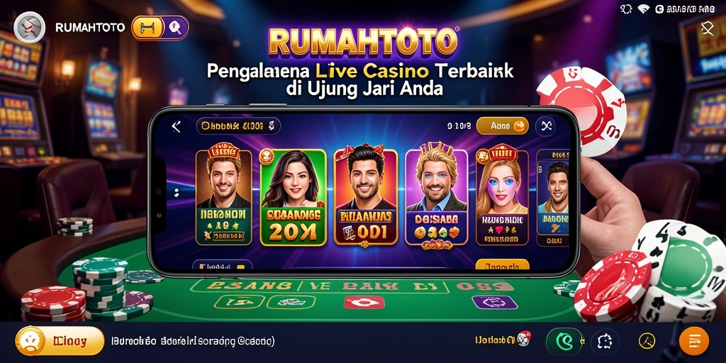 Gambaran gameplay langsung dari RUMAHTOTO yang mengasyikkan.