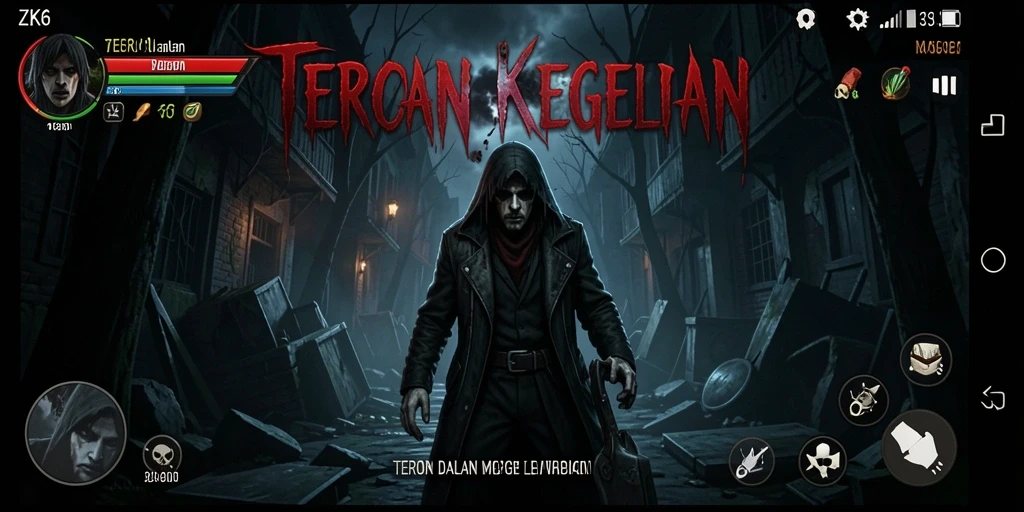 Tampilan gameplay ZK6 yang menegangkan dan penuh misteri.